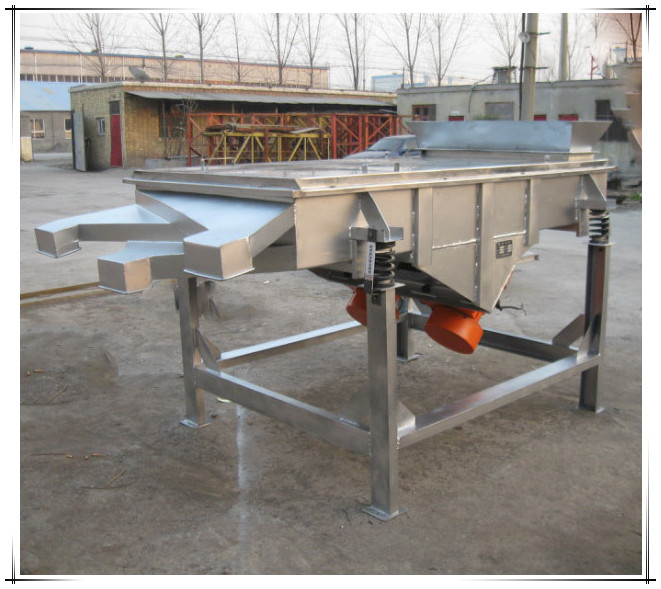 SUS double layers linear vibrating screen