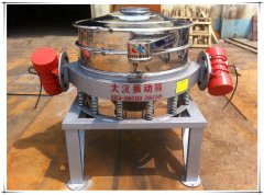 double-motor 600mm direct discharge vibratory screen