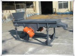 DZSF-520-1P Hopper_one deck_Linear vibrating sieving machine