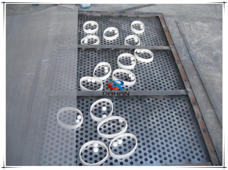 Linear vibrating sieving machine carbon steel screen mesh