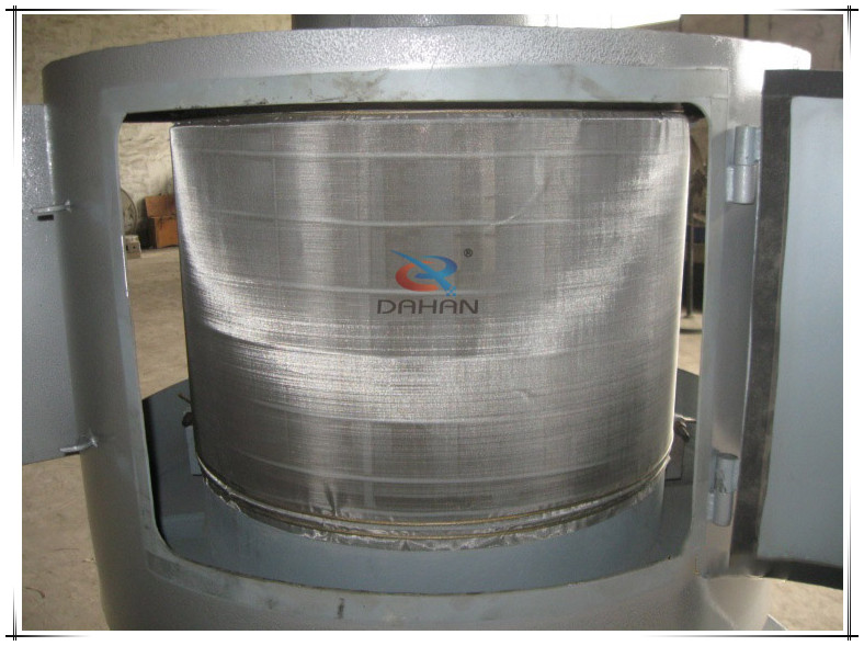 Electric vertical centrifugal screen