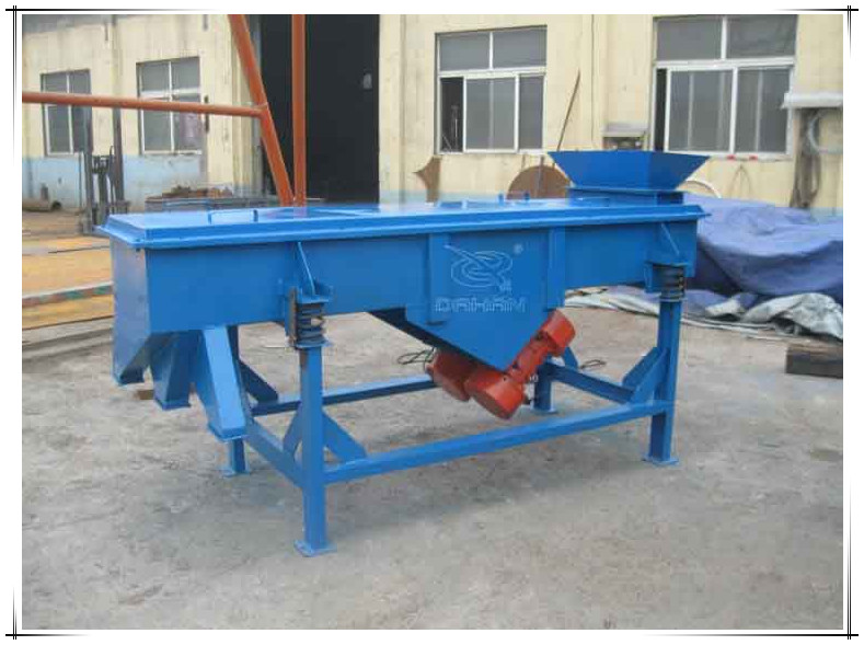 two decks linear vibrating sieve