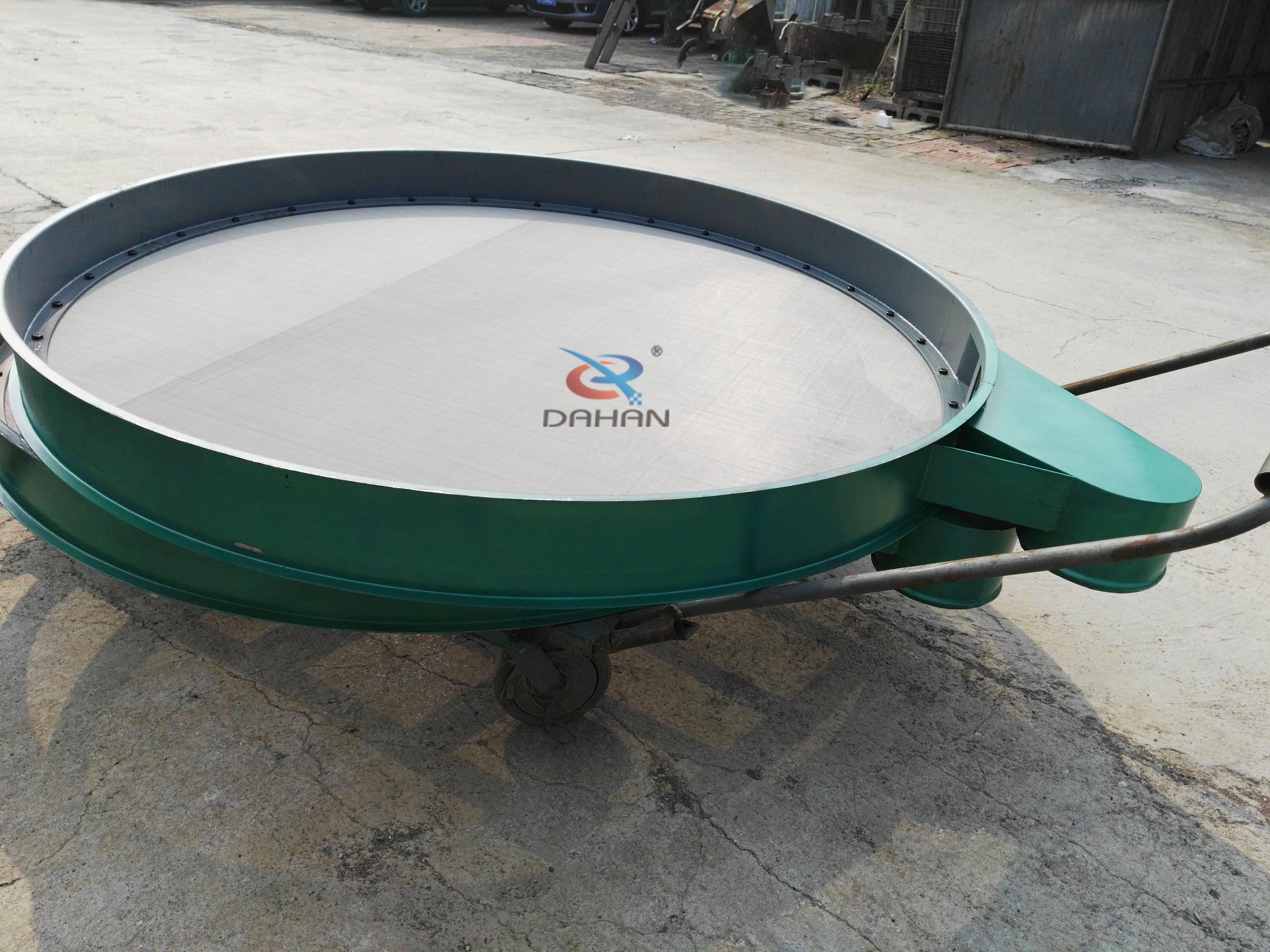 the screen frame of 1800mm vibrating sieve