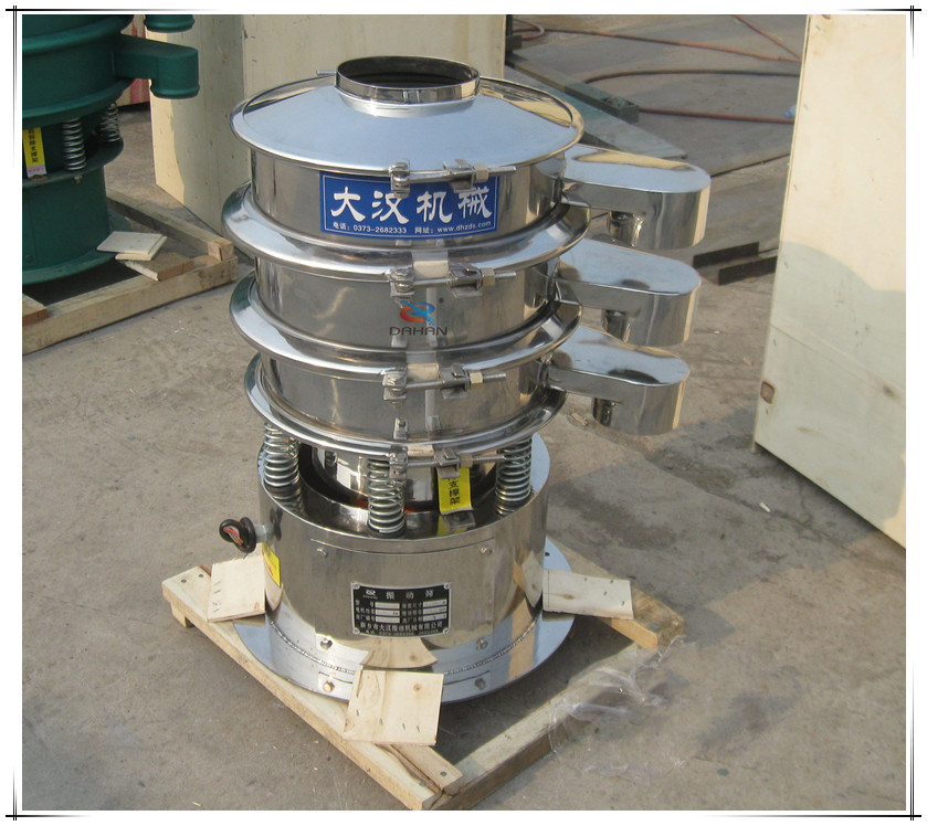 400mm 2-deck starch vibrating sieve