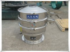 600mm Tapioca powder round vibrating sieve