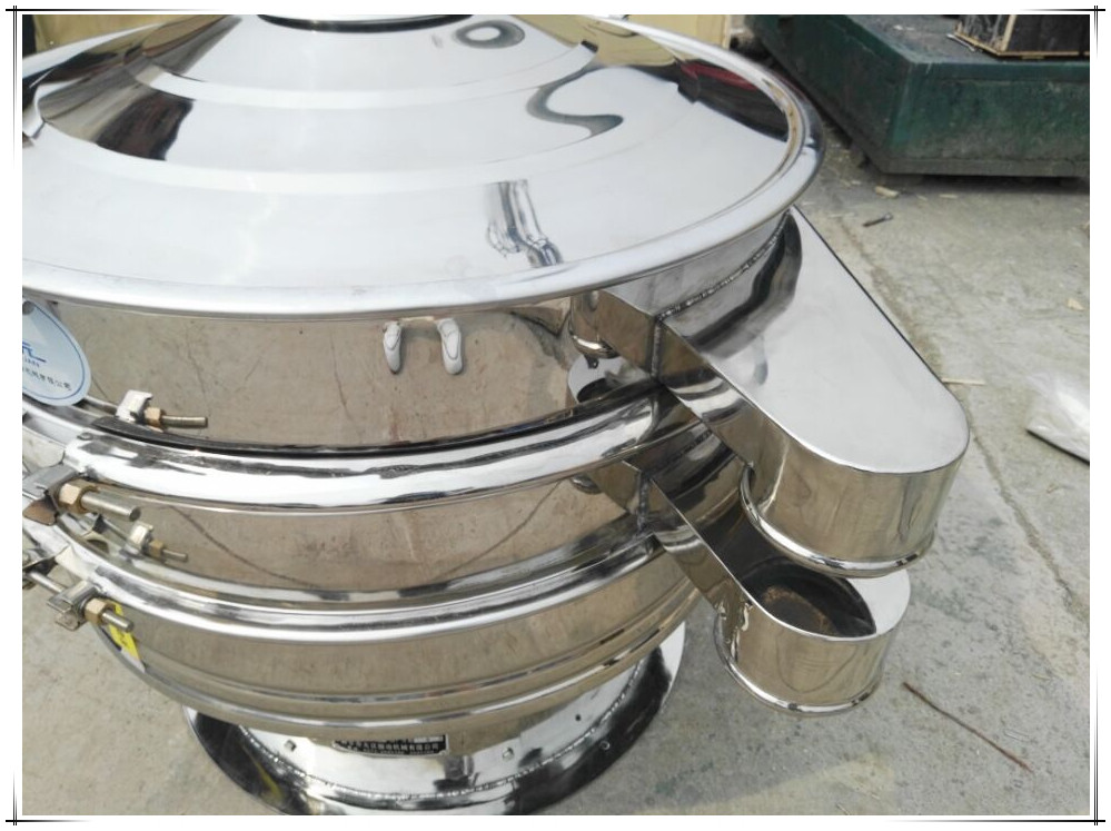 Tapioca powder round vibrating sifter