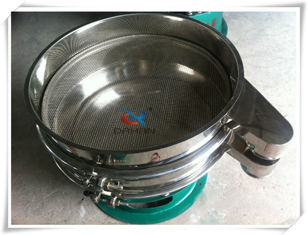 mirror polishing of vibrating sieve