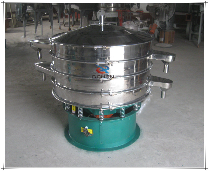 Pulp filtering vibrating sieve