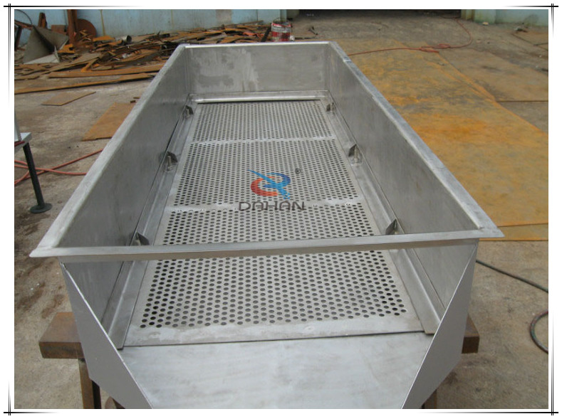 Stainless steel linear sieve